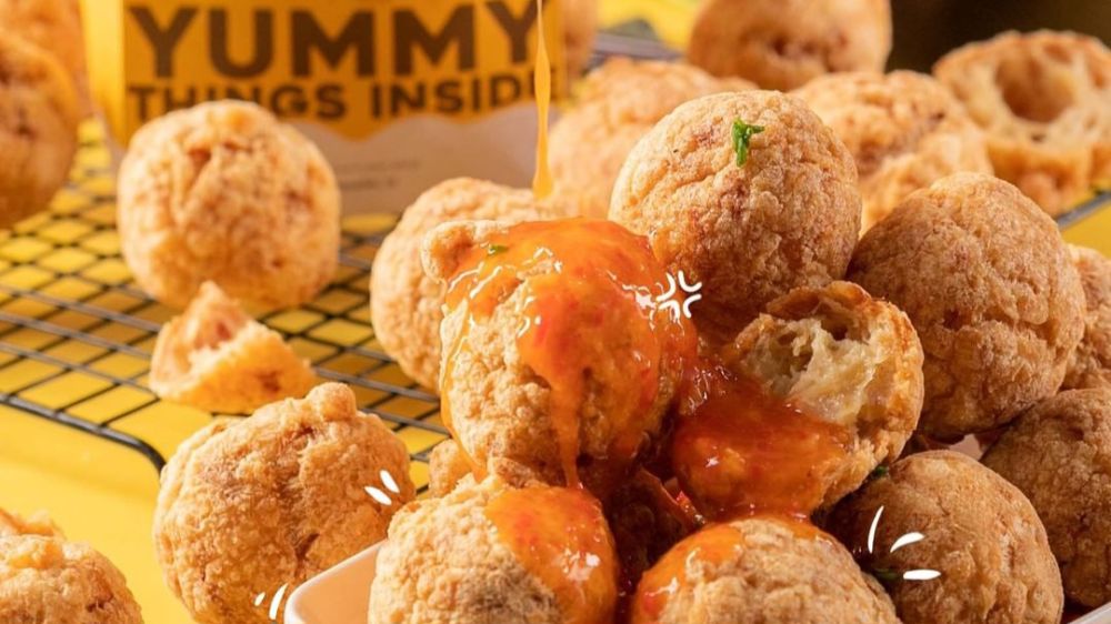 Kuliner Pasar Oro-Oro Dowo - Bakso Goreng Bagoplek